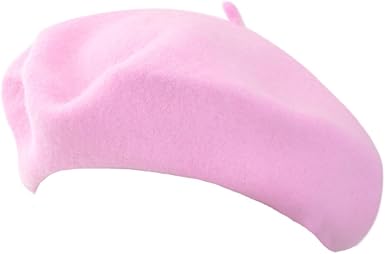 Pink beret hats Clearance