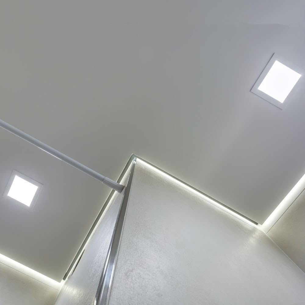 V-TAC VT-61018 Mini pannello led 18W pannello montaggio ad incasso quadrato 110lm/w luce bianco naturale 4000K - 10487