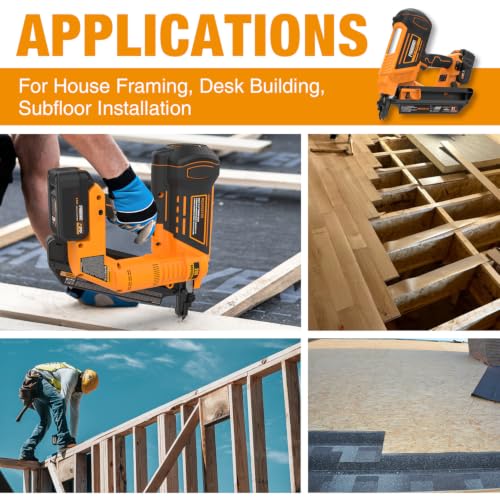 Freeman 20V 21-Degree Framing Nailer Kit
