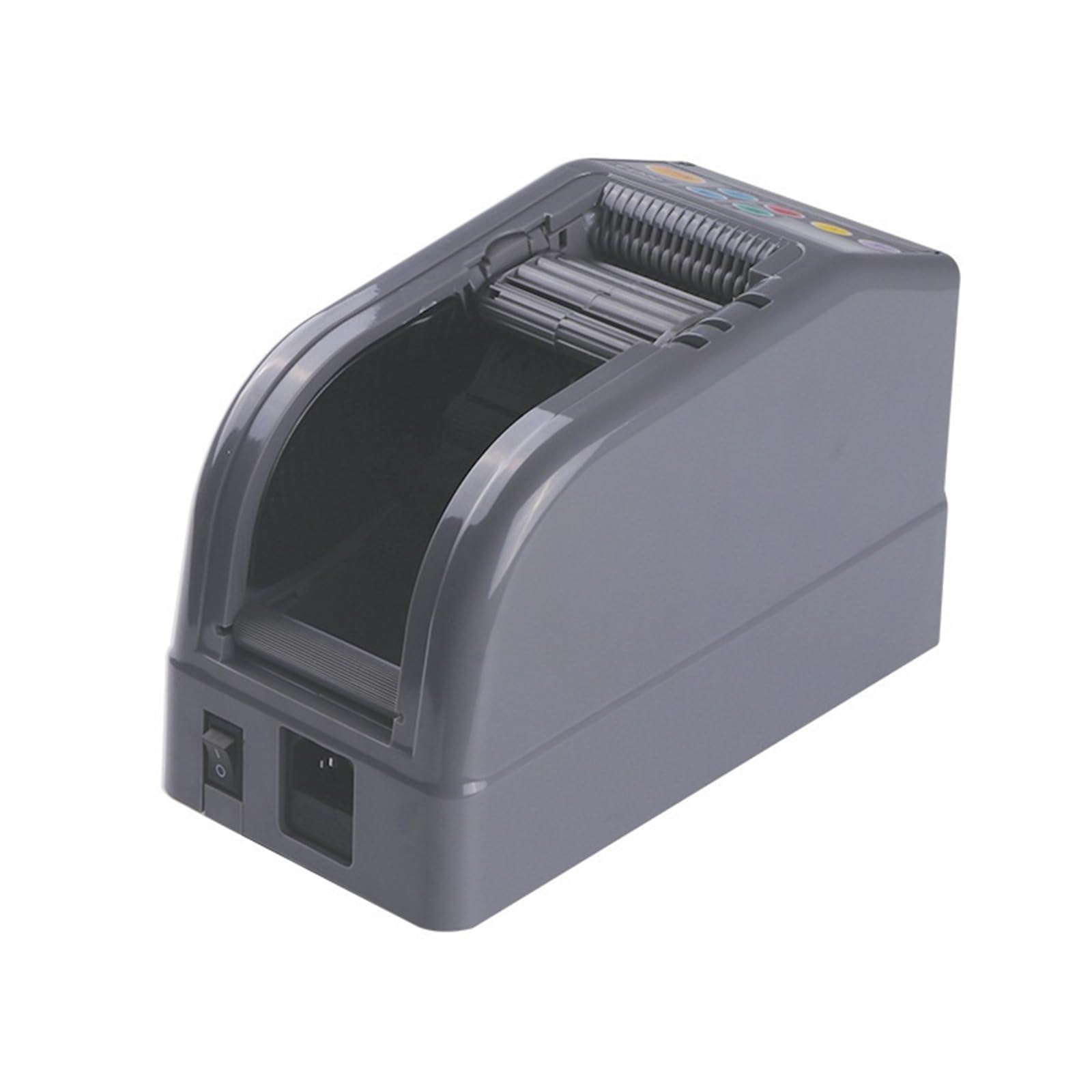 Máquina cortadora de cinta Dispensador de cinta electrónico automático, máquina cortadora de cinta digital con soporte separado para almacén, envoltura de regalos, escuela