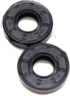 Seal Washer Inner Diameter 25mm Oil Sealm NBR Nitrile Rubber Shaft Oil Seal TC-25 * 31/32/34/35/37/38/40/42-62 Nitrile Oil Seal for Machinery Gasket Lip (Size : 25x45x7mm 2pcs)