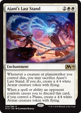 Wizards of the Coast Ajani's Last Stand Magic Card Trading Card 2019 Ungraded 1