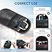 TICONN 2PK Faraday Bags for Car Keys Fob, 3.5''X5.0'' Faraday Cage Protector, Car RFID Signal Blocking, Anti-Theft Pouch Anti-Hacking Case Blocker (Carbon Fiber)
