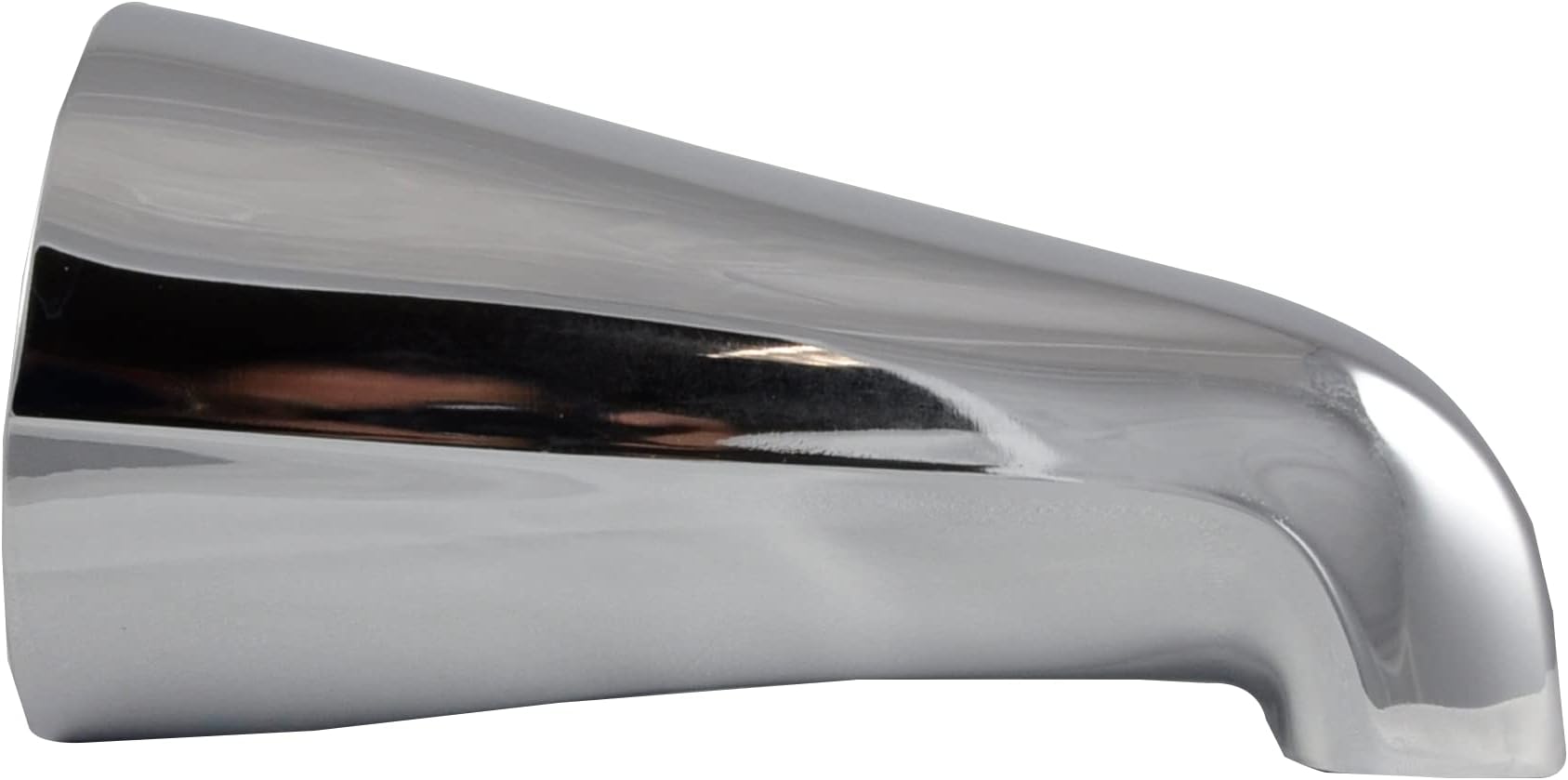 Danco, Inc. 80764 Spout, Front, Metal, Chrome, for Use with 1/2 in, 3/4 in IPS Connection and Tub/Shower Faucet Brands
