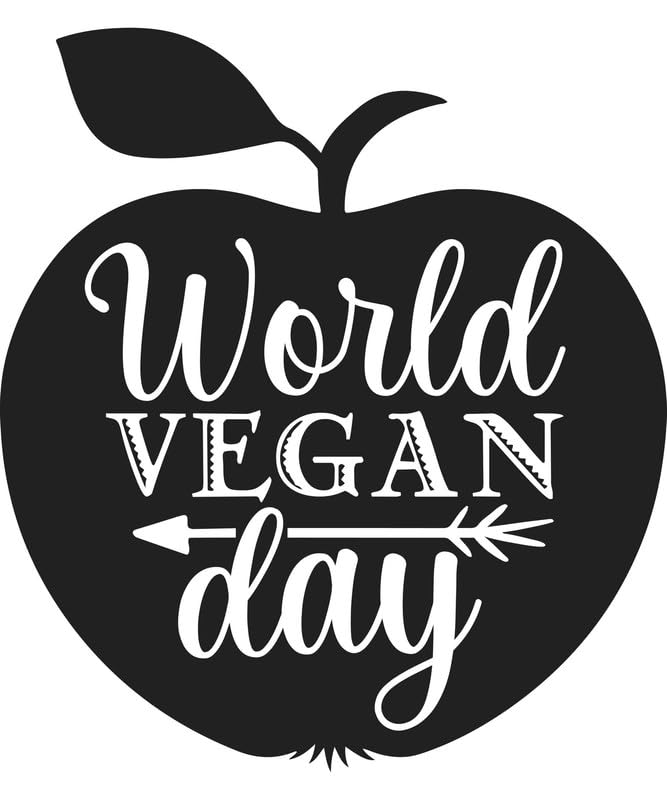 A2 Poster World Vegan Day pour transformer vos murs avec des phrases courtes célèbres motivantes