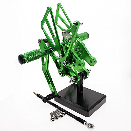 Rearsets compatible for GSXR1000 réglables pour éliminer le glissement