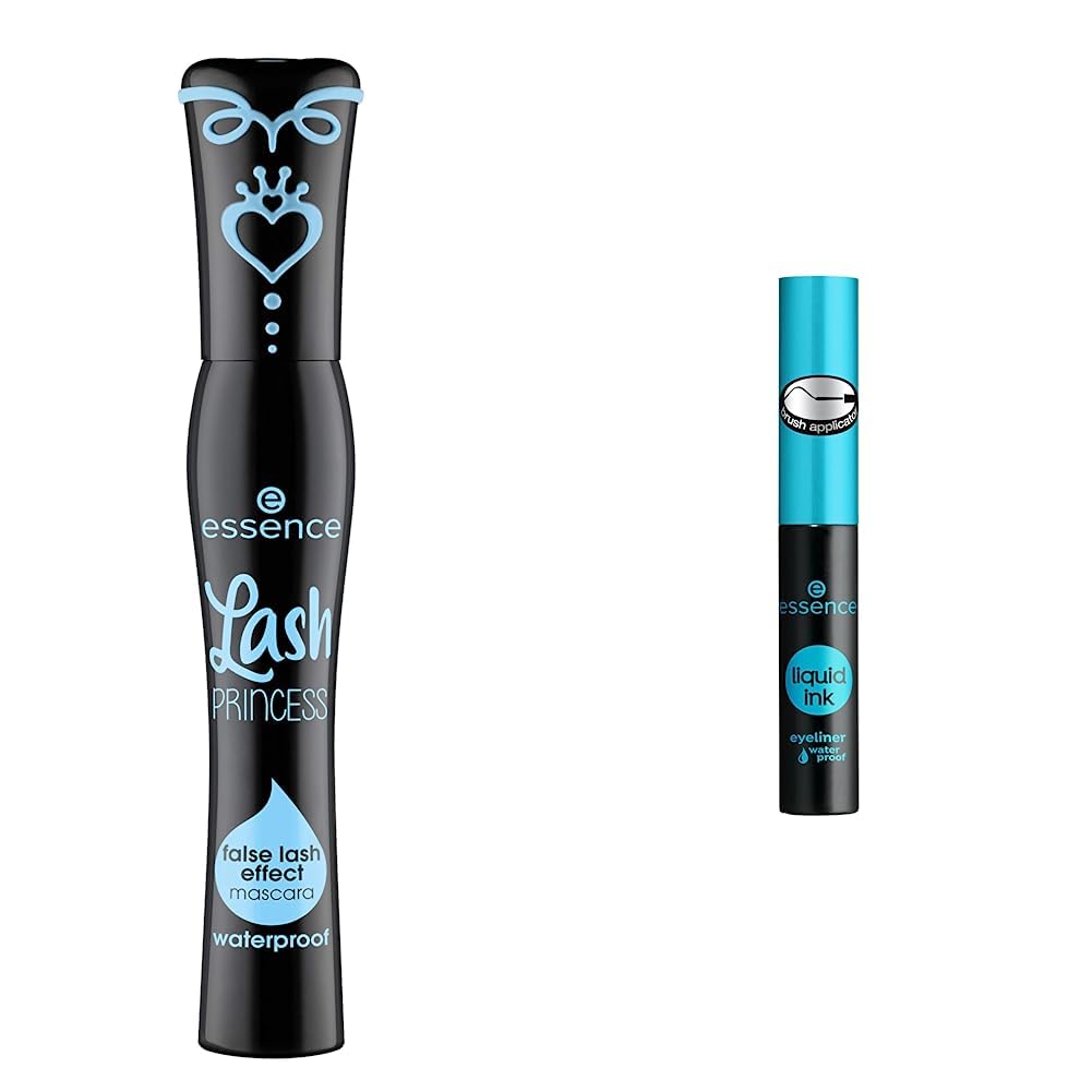 Essence Maquillaje Para Los Ojos Essence Ojos Mascara Waterproff False Lash Effect 920724-1 unidad & delineador de ojos liquid ink eyeliner waterproof - negro.