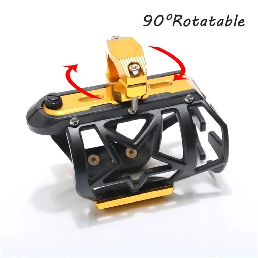 Portabotellas Motocicleta Soporte para Botella De Agua Motocicleta, para Té Y Bebidas, Accesorios Modificados Aleación Aluminio CNC para CT125 para Super Cub