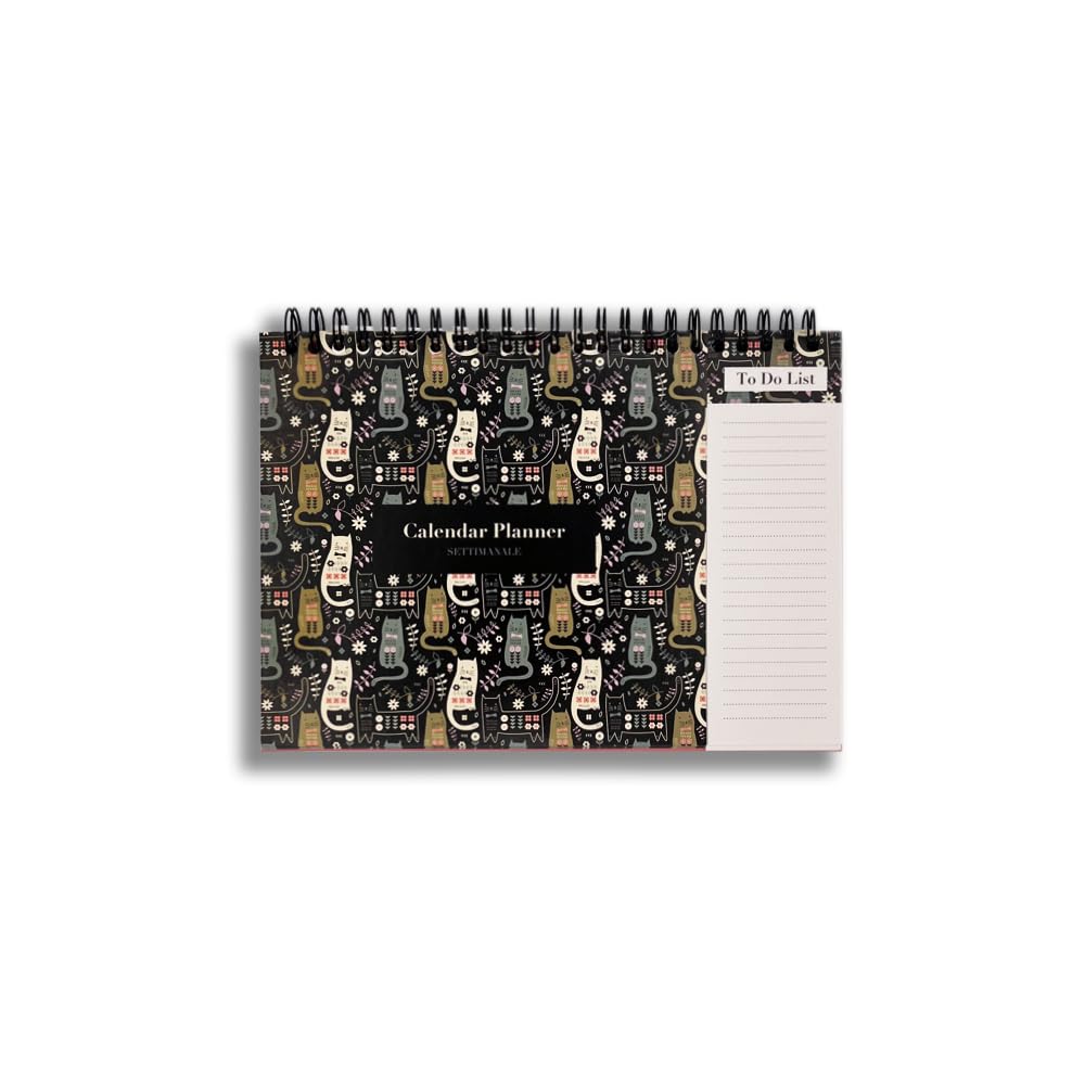 Table Planner Calendar 15x 21cm Cats