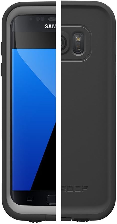 LifeProof FRĒ SERIES Waterproof Case for Samsung Galaxy S7 - Retail Packaging - AVALANCHE (BRIGHT WHITE/COOL GRAY)