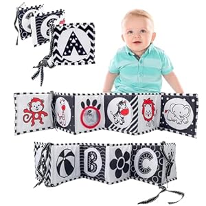 Rseuphiee Baby Spiegel mit Knisterbuch Stoffbuch ROM044