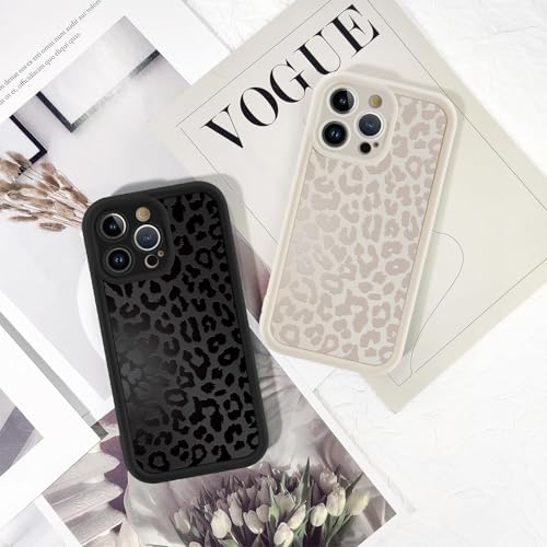 lioscre 2 Pack Cute Cheetah Print Phone Cases for iPhone 13 Pro Case 6.1", Aesthetic Cool Leopard Pattern Design Cover Shockproof Soft Slim TPU Full Camera Lens Protective Funda for Women Girls by lioscre - Used condition - Image 7
