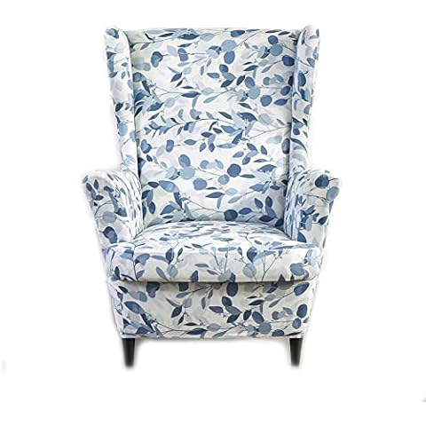 Highdi Floral Wingback Chair Cover Protector Cover