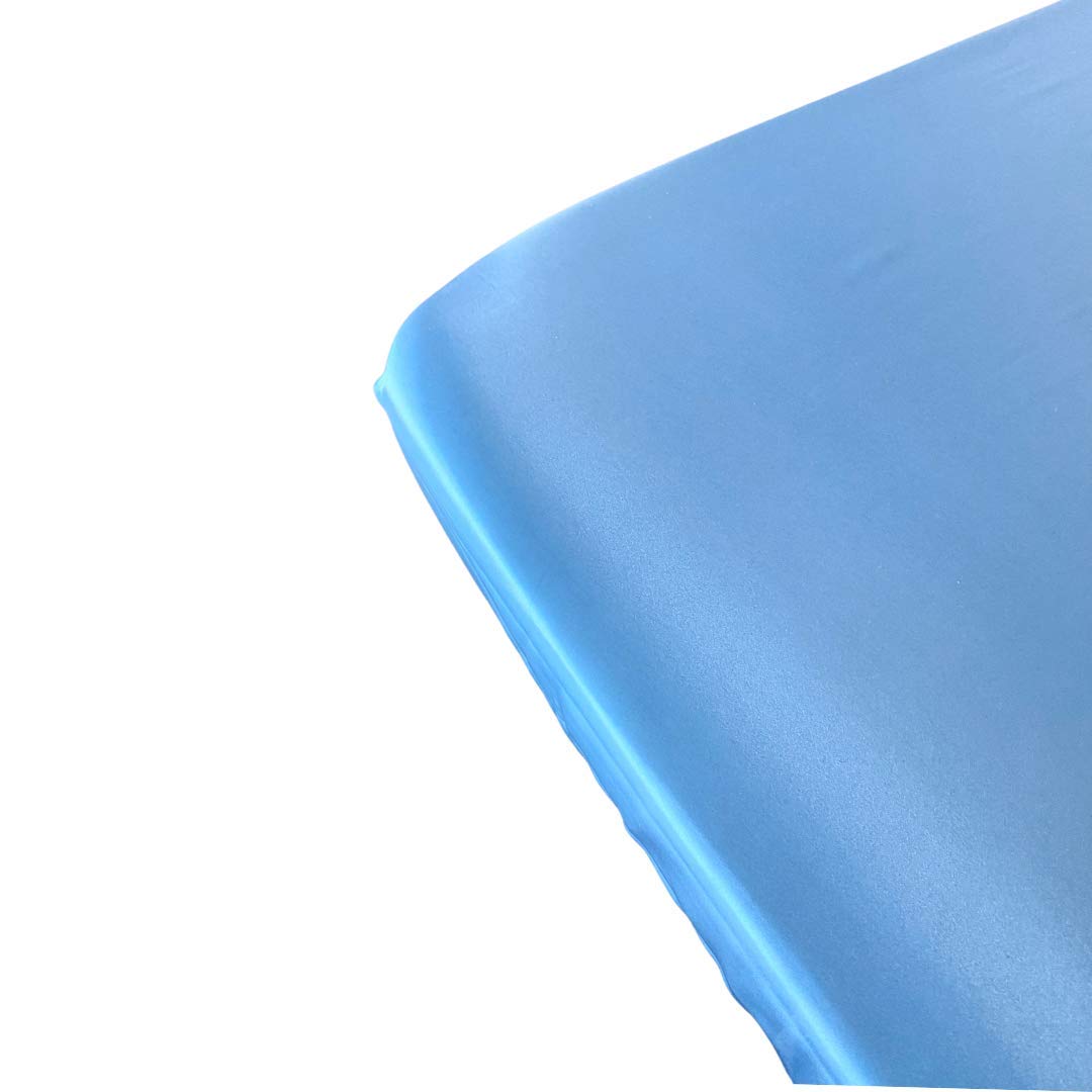 T&T Tim & Tam Blue Mane By Tim & Tam Satin Cotbed Fitted Sheet (Blue)