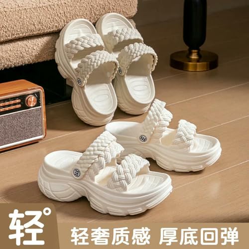 Fashionable Women'S Slippersthick-Soled Outdoor Slipperssimple Slipperssoft-Soled Comfortable Sandals2