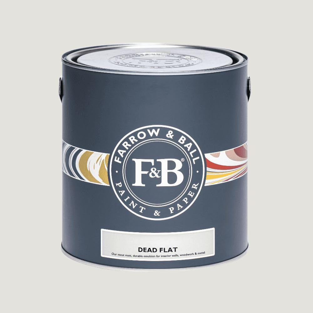 Paint Stop Mixed Colour Farrow & Ball Dead Flat 2001 Strong White 2.5L