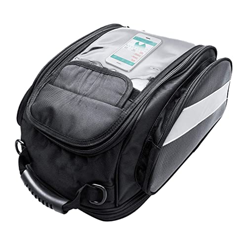 Dracarys Motorcycle Tank Bag - Oxford Saddle Black Motorbike Bag -...