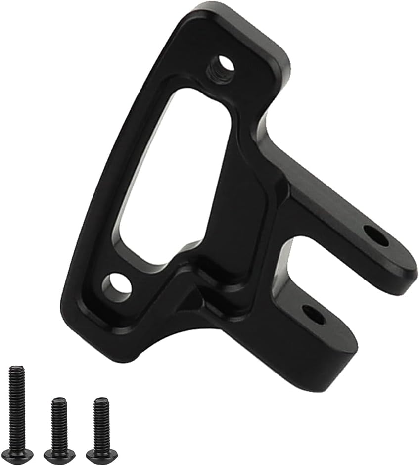Aluminum Alloy Panhard Chassis Mount for 1/10 RC Crawler Axial SCX10 PRO CNC Metal Upgrade Parts AXI231054 (Black) image 2