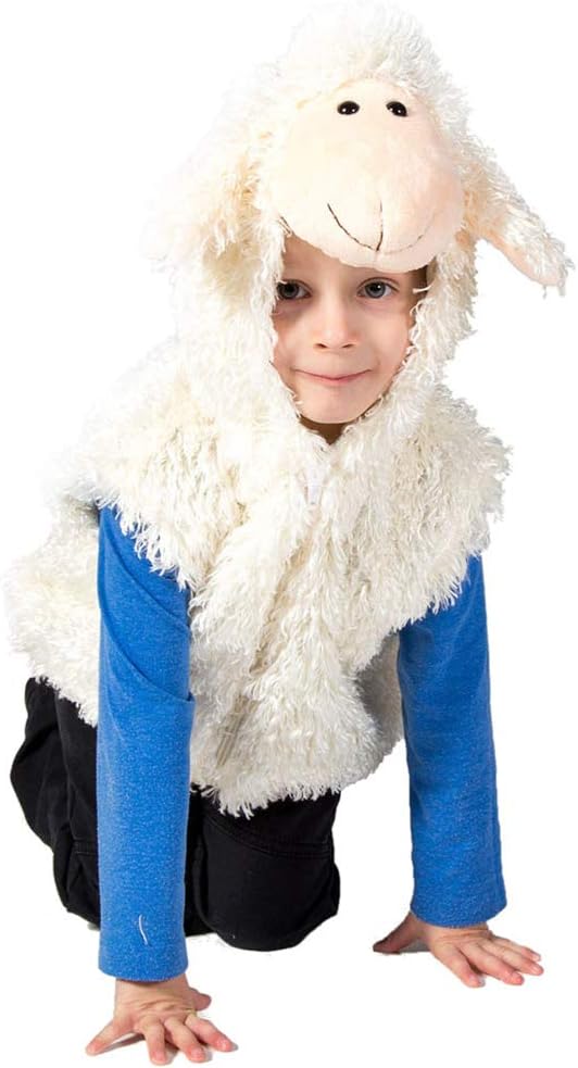 Pretend to Bee 1678 Animal Ups ZL5DZ Zip Kids, 3-7 Years Unisex, Sheep Costumes | Fancy Dress for Kids & Toddlers Child