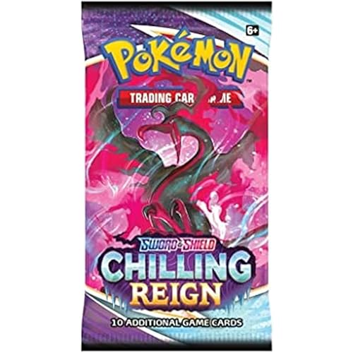 Pokemon TCG Sword & Shield Chilling Reign Booster Pack (10 cards)