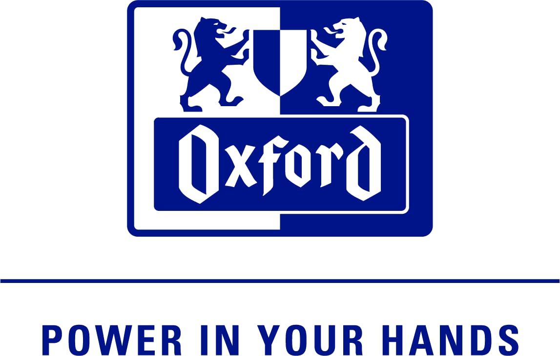 Oxford 400163485 Notatnik, Niebieski, 230 stron