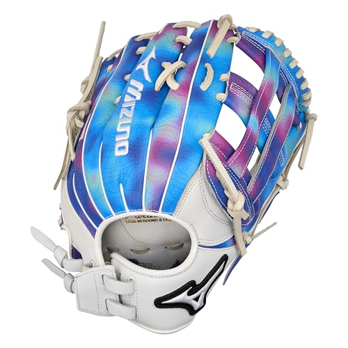 Mizuno Women's MVP Prime M-Print Fastpitch Softball Glove, BioSoft Leather,