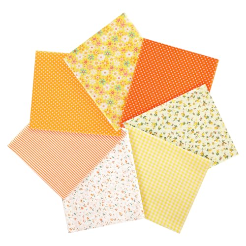 AOOSA 7 Piezas Diseño de Retales Telas 50x50cm, 100%...