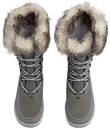 Image of Helly Hansen Womens Garibaldi VL Insulated Winter Boots | Insulated Waterproof Nubuck Leather, Faux Fur Lined, Eco Ortholite Comfort Footbed, Max-Grip Outsole