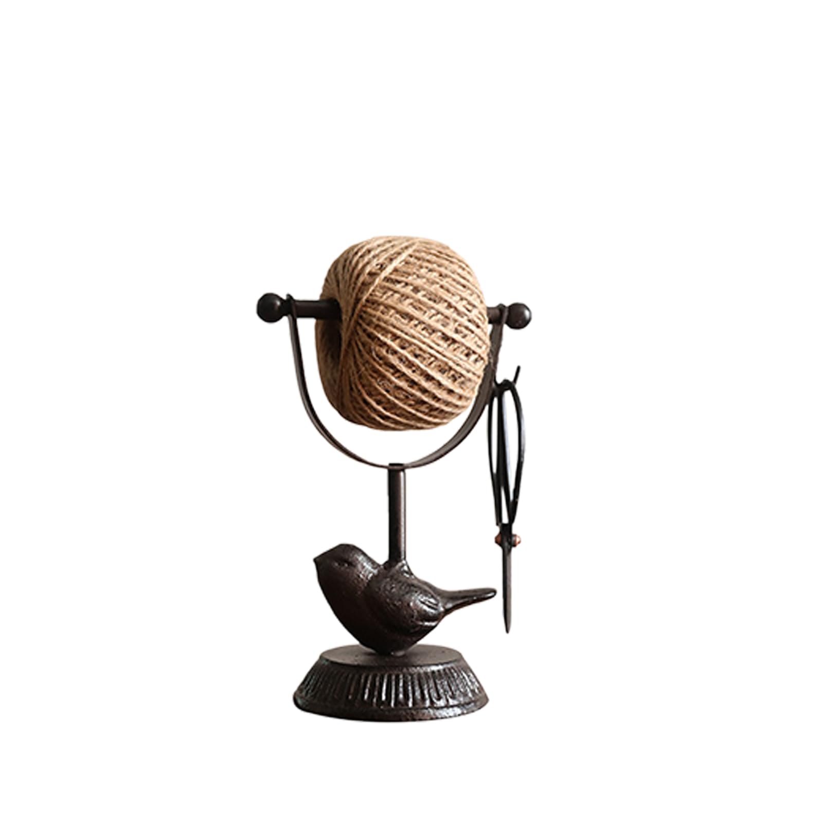 Rustics Farmhouse Cord Organizers Sturdy Cast Iron Construction for Desk or Wall Mount Rope Management Shelf