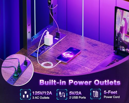 ODK L Shaped Desk 53-inch thumbnail 6