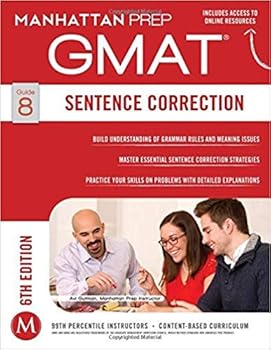 [1941234070] [9781941234075] GMAT Sentence Correction (Manhattan Prep GMAT Strategy Guides) Sixth Edition-Paperback