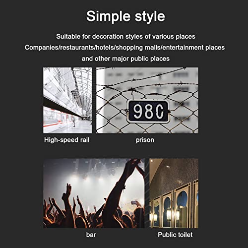 Urinale Badezimmer Moderne Toilettenschüssel, wandmontierte Induktionsentwässerung, öffentliche Toilette, gewerbliche Badezimmer-Trichtertoilette, auslaufsicher aus Edelstahl 304, für Hotel, – Bild 7