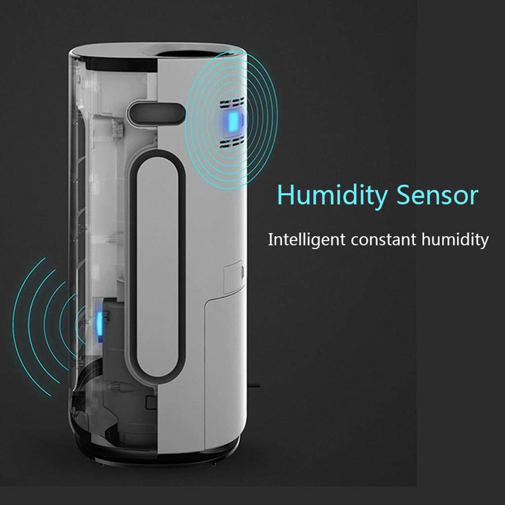 Dehumidifiers 4.2L Transparent Water Tank Portable Compact Ultra-Quiet Household Basement Bedroom Bathroom Garage Wardrobe RV