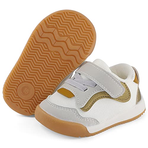 Image of Baby Shoes Boys Girls First Walkers Cute Animals Toddler Sneakers Prewalkers Rubber Sole