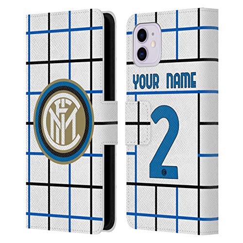 Étui portefeuille iPhone 11 Inter Milan avec support vidéo intégré