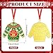 Kathfly 3 Pcs Christmas Ugly Sweater Metal Medal Award 1st 2nd 3rd Place Award Medals for Ugly Sweater Contest Includes Neck Ribbon Christmas Tree Ornaments for Xmas Holiday Party Favors (Stylish)
