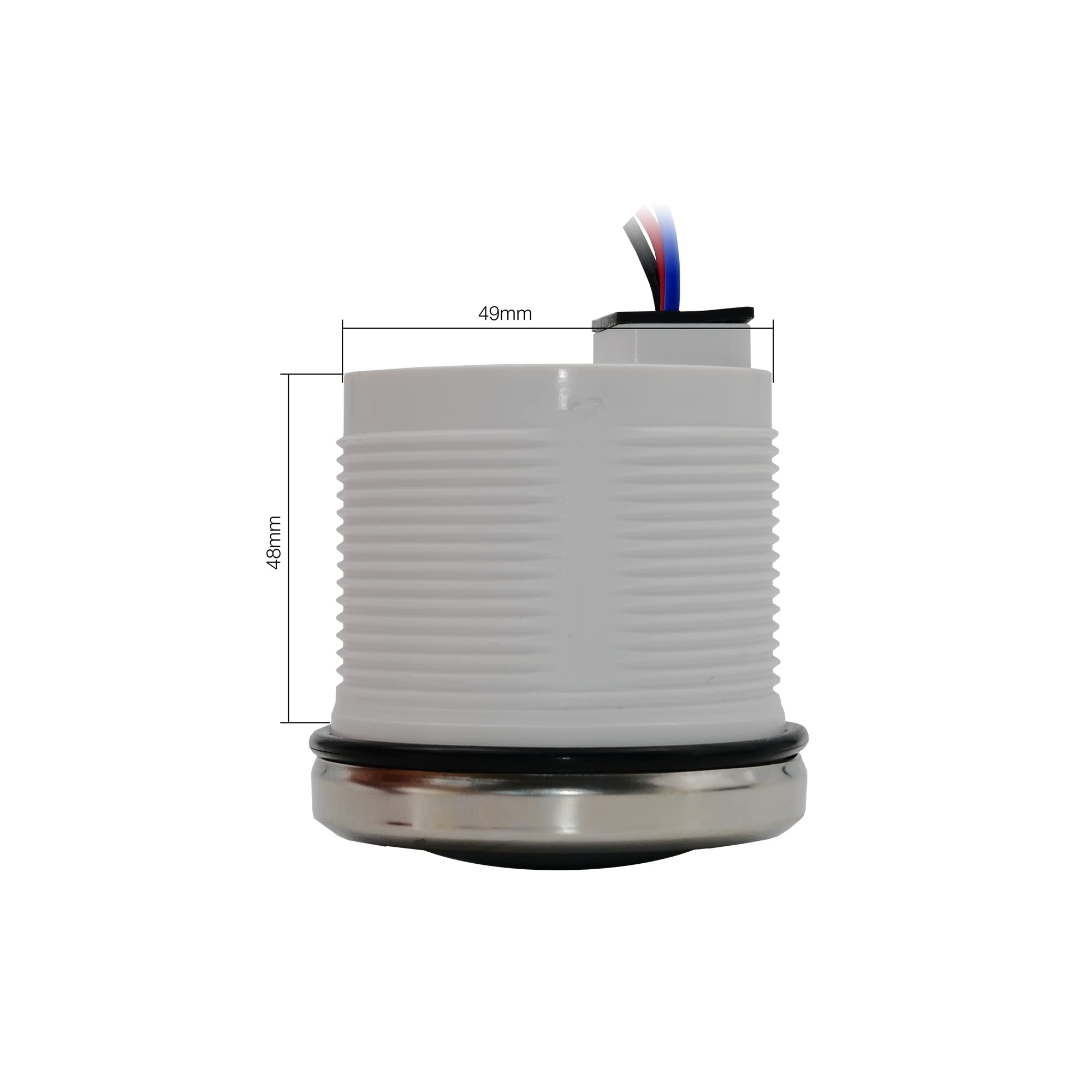 Simoni Racing Strumento TM/C Contagiri 0-9999, RPM 52 mm Contagiri Digitale per Auto o Camion, per Motori Diesel e Benzina, Retroilluminazione Rossa