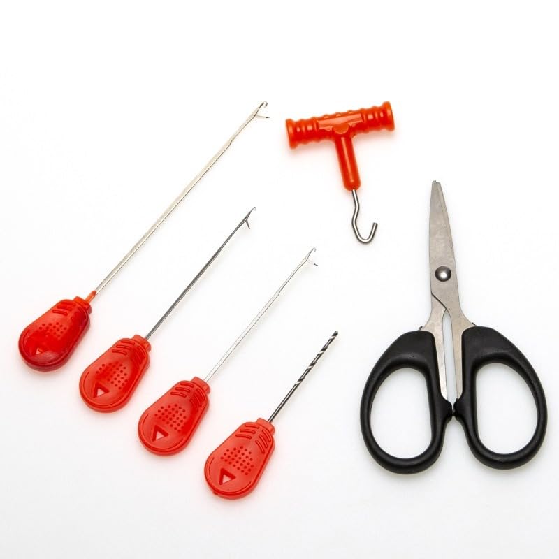 Set de 6 herramientas para pesca de carpa con accesorios miniatura 6