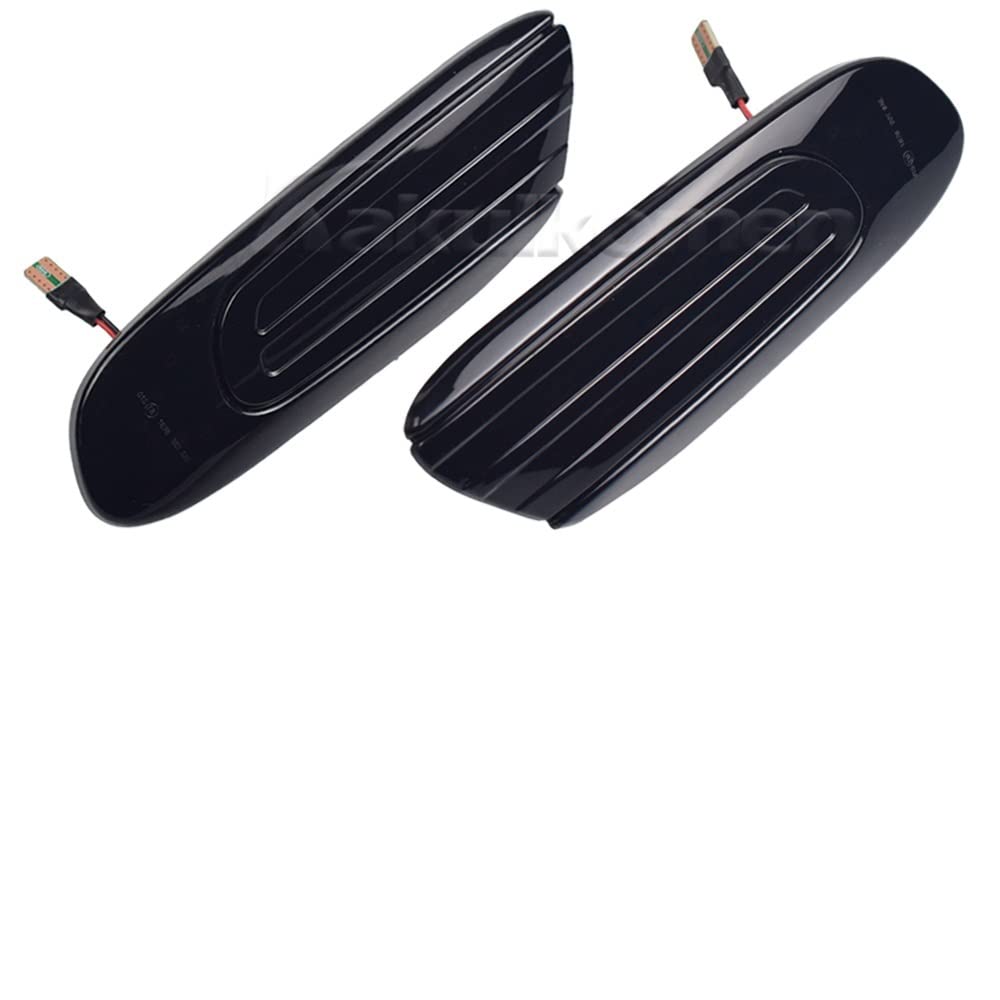 2PCS Dinamico Indicatore Laterale Luce Indicatore di Direzione Blinker Lampada Accessori AutoPer Mini Cooper F55 F56 F57 2014 2015 2016 2017