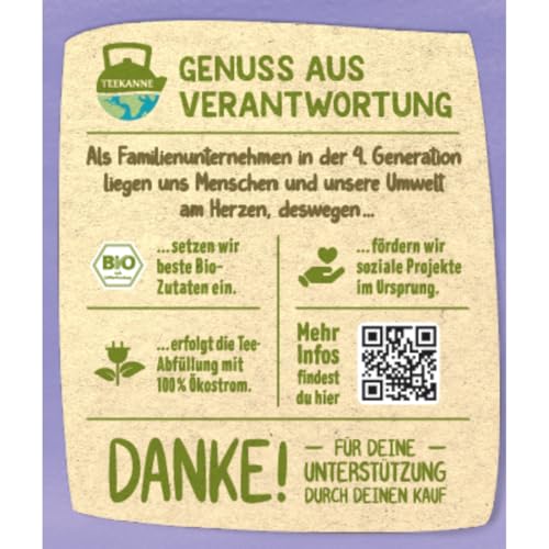 TEEKANNE Träum Schön® Bio-Kräutertee, 10 Packungen x 18 Beutel (10x 30,6g)