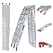 TRUTZHOLM® Auffahrrampe 340 kg Faltbare ALU Rampe klappbar Alu Auffahrrampe Rampe Verladerampen