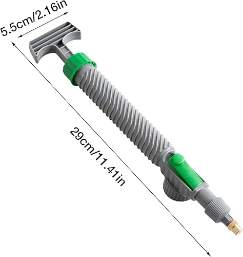 Miniatura 2 de Pulverizador de mano – Bomba de aire de alta presión Pulverizador manual con boquilla ajustable – Pulverizador de bomba de jardín – Pulverizador de