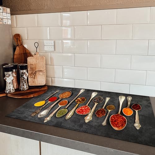 KitchenYeah© Herdabdeckplatte Einteilig Ceranfeld Abdeckplatte Küche Deko – Ansicht 5