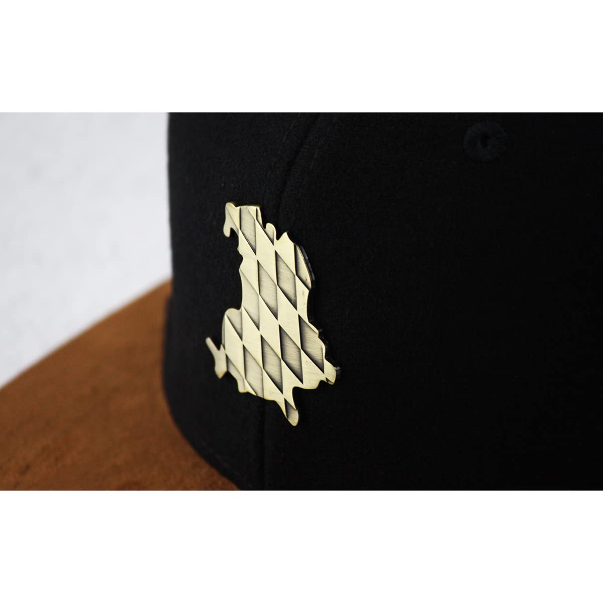 Bavarian Caps Cappellino Freistaat, schwarz, ONE SIZE