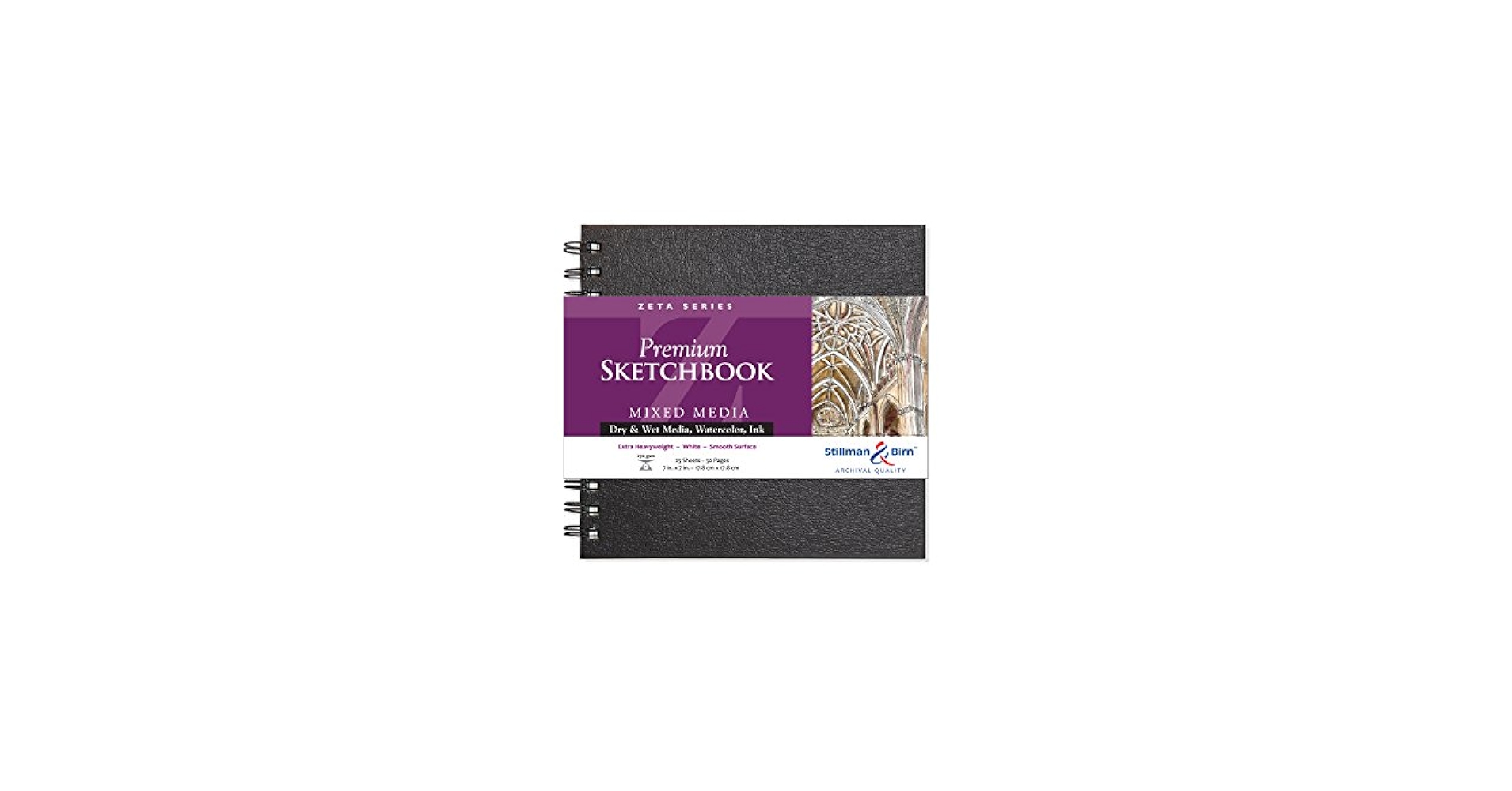 Amazon.com: Stillman & Birn Zeta Series Wirebound Sketchbook
