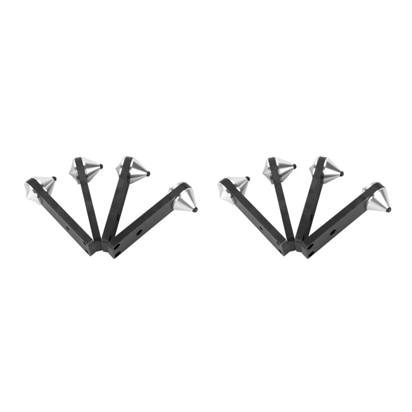 Inox SpeakerSpike Piedino for altoparlante di tipo combinato 8 pezzi | Subwoofer Antiurto Spike Staffa Altoparlante Spike Shock