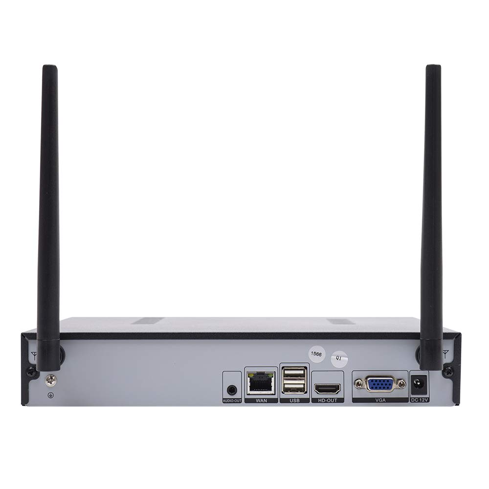 Kit di videosorveglianza PNI House WiFi550 NVR 8 canali 1080P e 4 telecamere wireless da esterno 720P, P2P, IP66