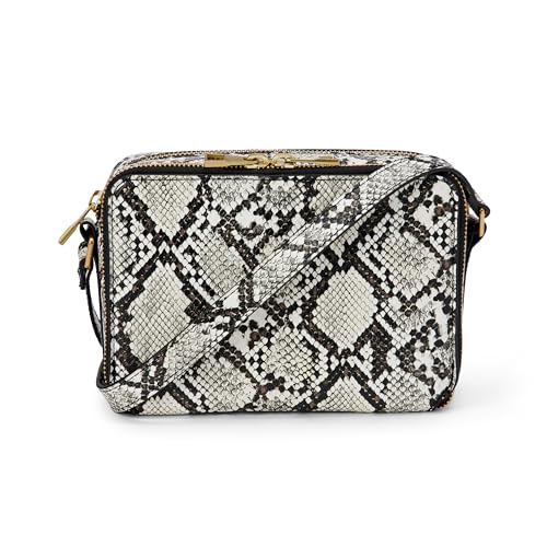 Amazon Essentials Womens Boxy Crossbody Bag Snake One Size