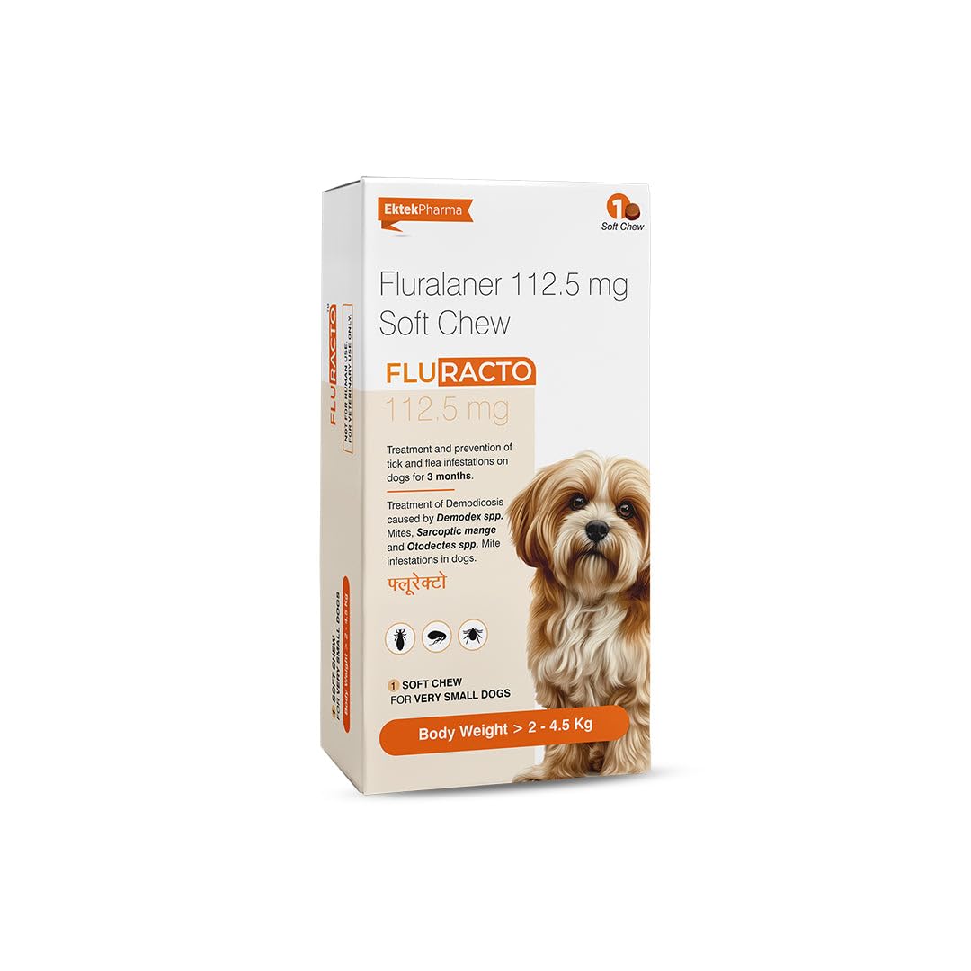 Fluracto Chewable Tablets for Dogs | Flea & Tick Control 112.5 mg-image-8