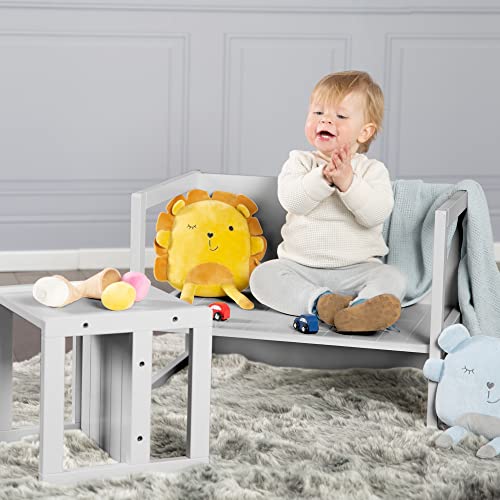 Table et 2 chaises enfant roba réversible style campagne
